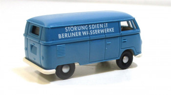 Brekina H0 1/87 VW T1b Transporter Kasten Berliner Wasserwerke o.OVP 