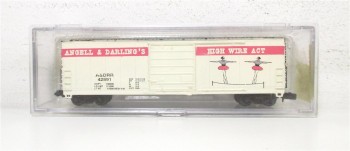 Life Like N Boxcar Angell & Darling´s High Wire Act A & DRR 42891 OVP (4329G)