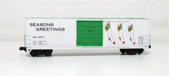 Bev-Bel N 10026 Boxcar Seasons Greetings X-Mas BBC 1992CX OVP (4334G)