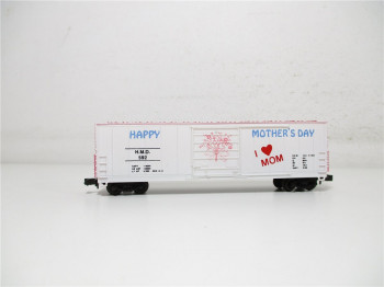 Life Like N Boxcar Happy Mother´s Day H.M.D. 592 (4336G)