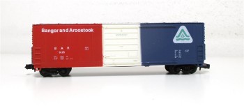 Life Like N 7731 Boxcar Bangor & Aroostook BAR 9125 OVP (4654G)