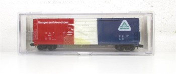 Life Like N 7731 Boxcar Bangor & Aroostook BAR 9125 OVP (4654G)