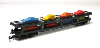 Märklin Z 87094 Autotransportwagen mit 8 Autos DB ohne OVP (5935g)