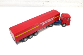 Wiking H0 1/87 517 MAN Sattelzug Rosbacher Brunnen Gloria Quelle in OVP