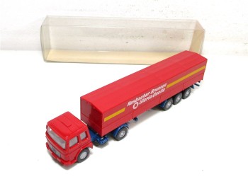 Wiking H0 1/87 517 MAN Sattelzug Rosbacher Brunnen Gloria Quelle in OVP