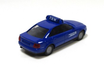 Modellauto H0 PKW Herpa Audi A4 Einsatzfahrzeug THW 