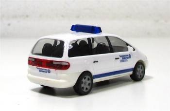 Modellauto H0 PKW Herpa Ford Galaxy Einsatzfahrzeug THW 