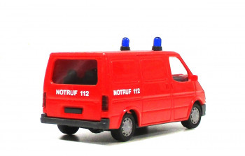 Modellauto H0 LKW Rietze Ford Transit Kastenwagen Feuerwehr
