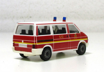 Modellauto H0 LKW Herpa VW Caravelle Berliner Feuerwehr