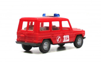 Modellauto H0 PKW Wiking MB G Feuerwehr