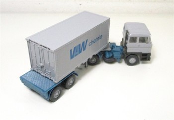 Wiking H0 1/87 20526 DAF Containersattelzug VAW Chemie in OVP