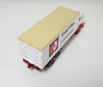 Wiking H0 1/87 18451 MB Koffer LKW Dautel Ladebordwand in OVP