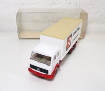 Wiking H0 1/87 18451 MB Koffer LKW Dautel Ladebordwand in OVP