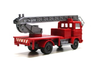 Modellauto H0 LKW (9) Wiking MB Leiterwagen Feuerwehr