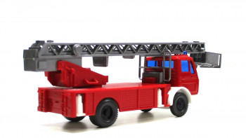 Modellauto H0 LKW (6) Wiking MB Leiterwagen Feuerwehr