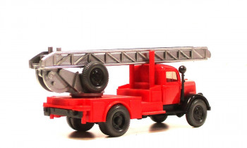 Modellauto H0 LKW Wiking Opel Blitz Leiterwagen Feuerwehr