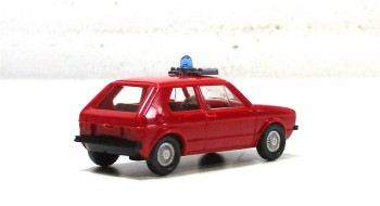 Modellauto H0 PKW (2) Wiking VW Golf Feuerwehr