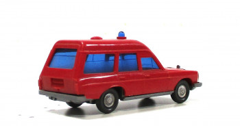 Automodell H0 Wiking Mercedes 220  Krankenwagen Feuerwehr 