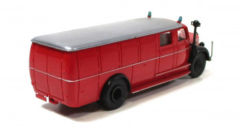 Automodell H0 LKW Magirus Gerätewagen Feuerwehr