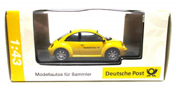 Modellauto 1:43 Schuco 3811 New Beetle Deutsche Post OVP (4934g)