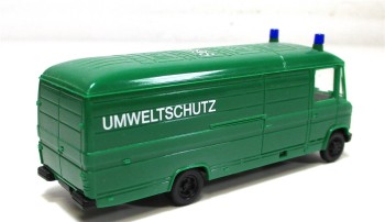 Herpa H0 1/87 LKW MB 508 Kasten hoch/lang Umweltschutz OVP (5209g)