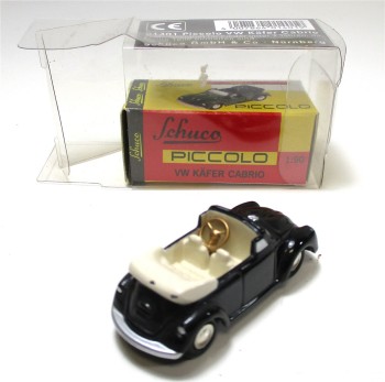 Modellauto H0 1:87 Schuco piccolo VW Käfer Cabrio OVP