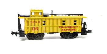 Minitrix N 13275 / 3275 Güterzugbegleitwagen Wells Fargo Express 26 OVP (6378G)