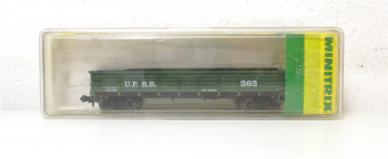 Minitrix N 13214/3214 US offener Güterwagen Hochbordwagen 262 OVP (6382G)