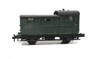 Minitrix N 13254 / 3254 (2) Güterzug Begleitwagen 120520 Pwg DB (6315G)