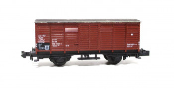 Minitrix N 13253 / 3253 gedeckter Güterwagen 21 80 112 3 141-1 DB (6334G)