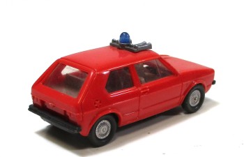 Modellauto H0 1:87 Wiking PKW VW Golf Feuerwehr