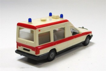 Modellauto Herpa H0 1/87 PKW Mercedes Benz 124 [3] KTW Miesen Bonna