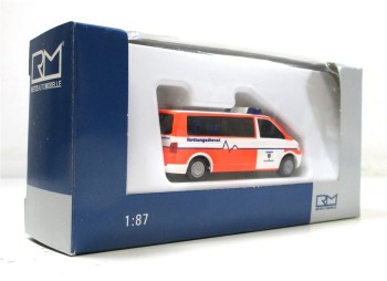 Modellauto Rietze H0 1/87 PKW 51656 VW T5 LR [5] FW Alsdorf