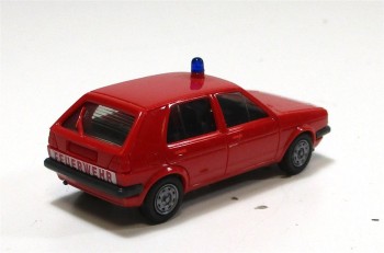 Modellauto Herpa H0 1/87 PKW VW Golf [3] Feuerwehr
