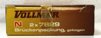 Vollmer N 7829 Bausatz Brückenpackung gebogen - OVP (409g)