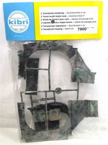 Kibri N 7902 Bausatz 2 Tunnelportale 1-gleisig Höhe 5cm - OVP (6557k)