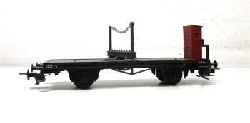 Fleischmann H0 1483 Drehschemelwagen mit Bremserhaus (3910H)