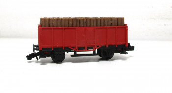 Arnold N 4200 offener Güterwagen Hochbordwagen in Rot mit Ladung (5648H)