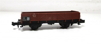 Minitrix N 13251 / 3251 offener Güterwagen Niederbordwagen 804 317 DB (6521H)