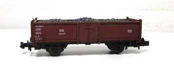 Roco N 2311 offener Güterwagen Hochbordwagen 864407 mit Kohle DB (6056H)