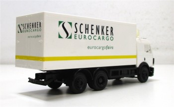 Modellauto H0 1/87 LKW Herpa MB Zugmaschine Koffer