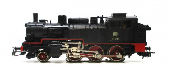 Märklin H0 3095 Dampflokomotive BR 74 701 DB Analog OVP (247h)