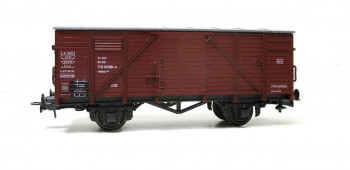 Roco H0 4301 (2) gedeckter Güterwagen 112 9 698-3 DB OVP (2905H)