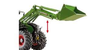 Wiking 1/32 077869 Fendt 724 Vario Schlepper mit Frontlader Cargo 6.100 - NEU