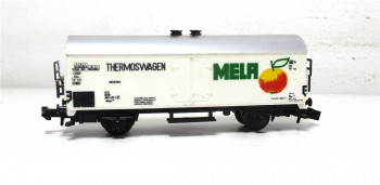 Minitrix N 13226 / 3226 gedeckter Güterwagen Thermoswagen Mela DB OVP (5564H)
