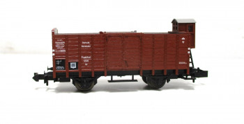 Minitrix N offener Güterwagen m. Bremserhaus 5516 aus Set 11030/1030 DRG (5699H)