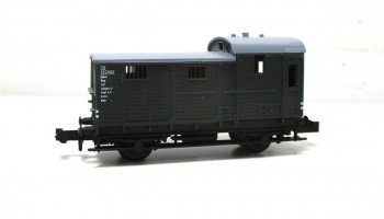 Minitrix N 13254 / 3254 (4) Güterzug Begleitwagen 120520 Pwg DB (5702H)