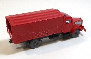 IMU Replica H0 1/87 MB L5000 Feuerwehr Pritschen-LKW o. OVP 