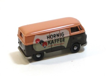 Brekina H0 1/87 VW T1 Kastenwagen Hornig Kaffee