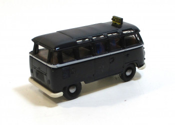 Brekina H0 1/87 VW T1b Bus Taxi schwarz